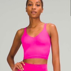 Lululemon Athletic Align Tank Top Sonic Pink Size 6